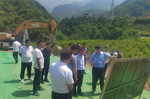 四川省交通運(yùn)輸廳黨組成員、副廳長王茂奎赴川青鐵路站場連接線項目調(diào)研指導(dǎo)工作